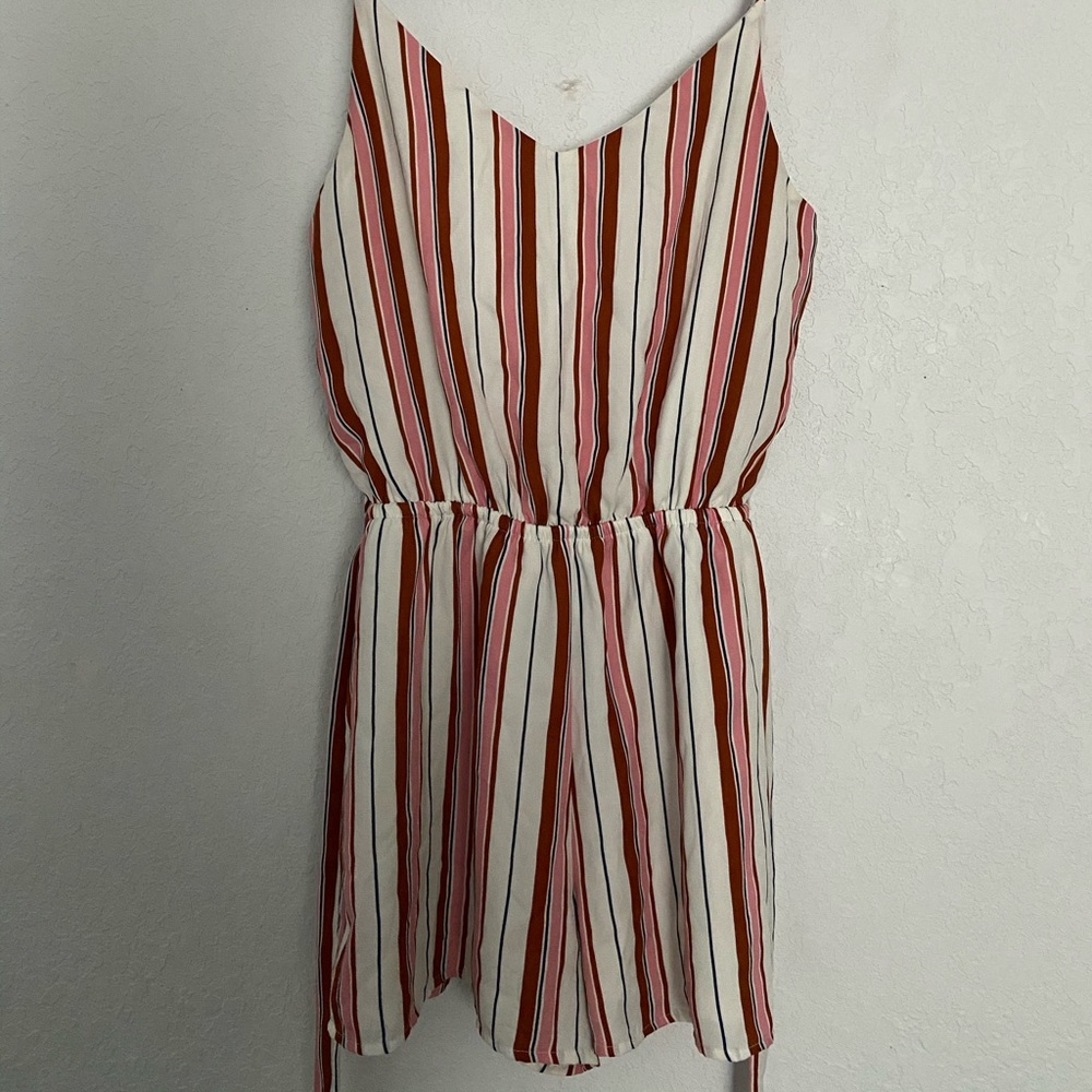 One Clothing Striped Romper